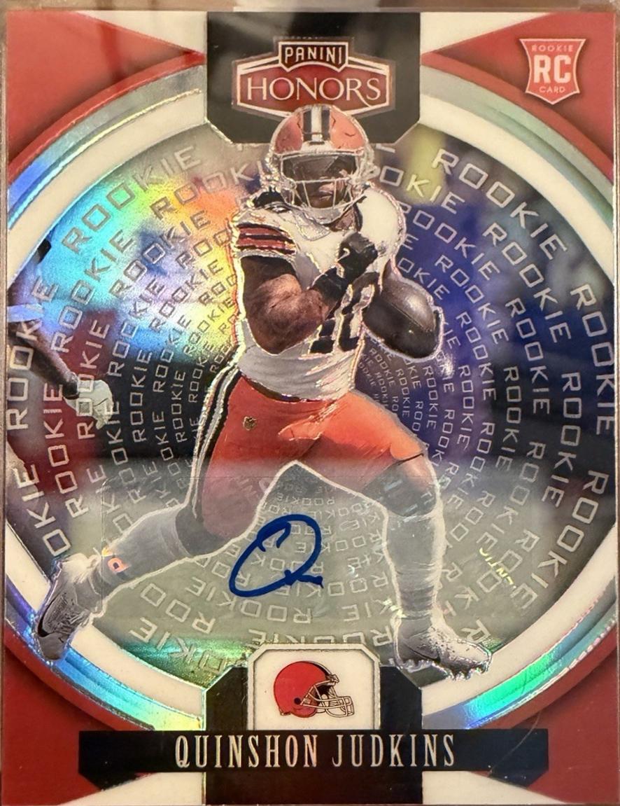 Quinshon Judkins [Rookie Signature] #37