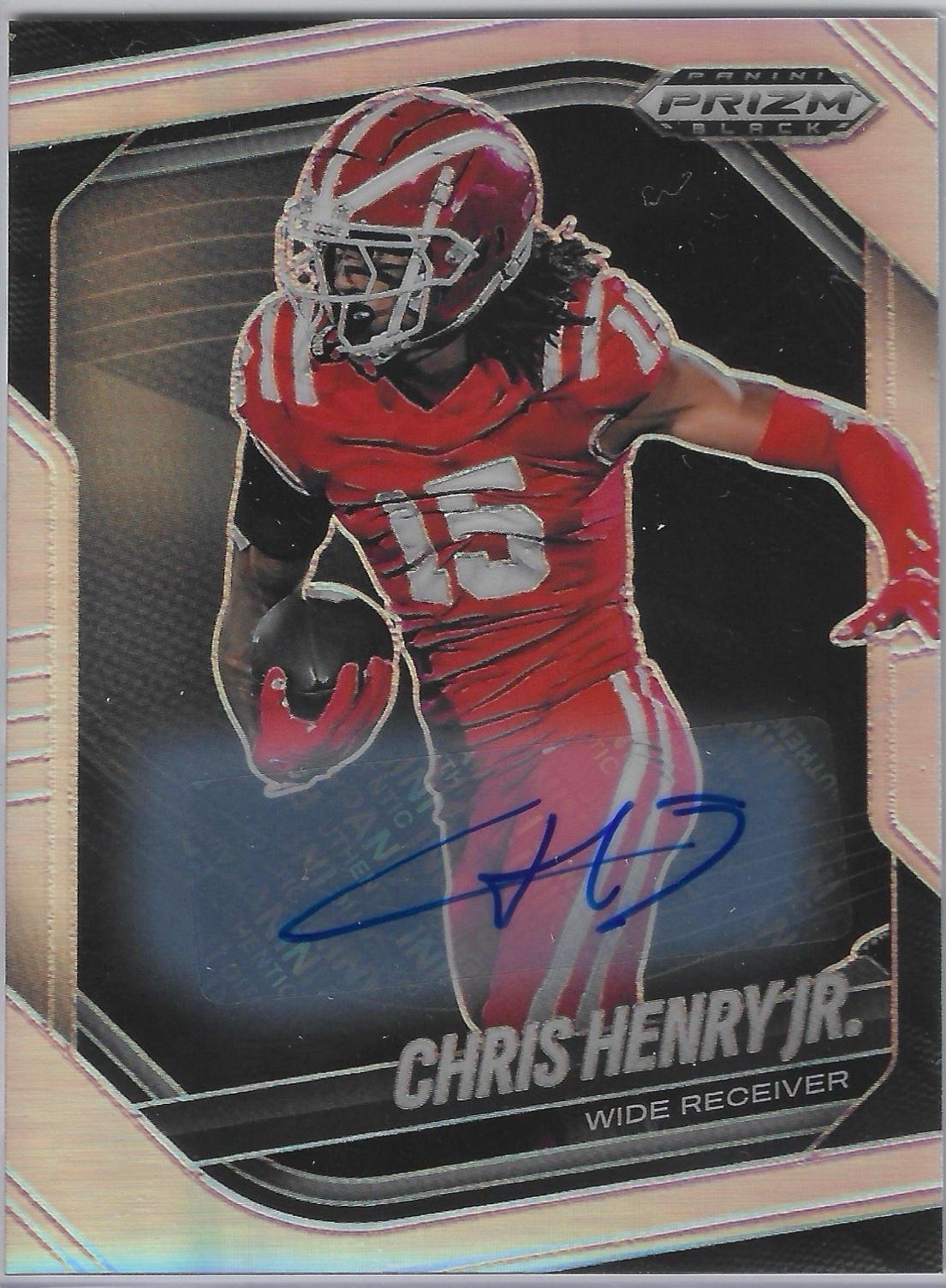 Chris Henry Jr. [Autograph Silver] #155