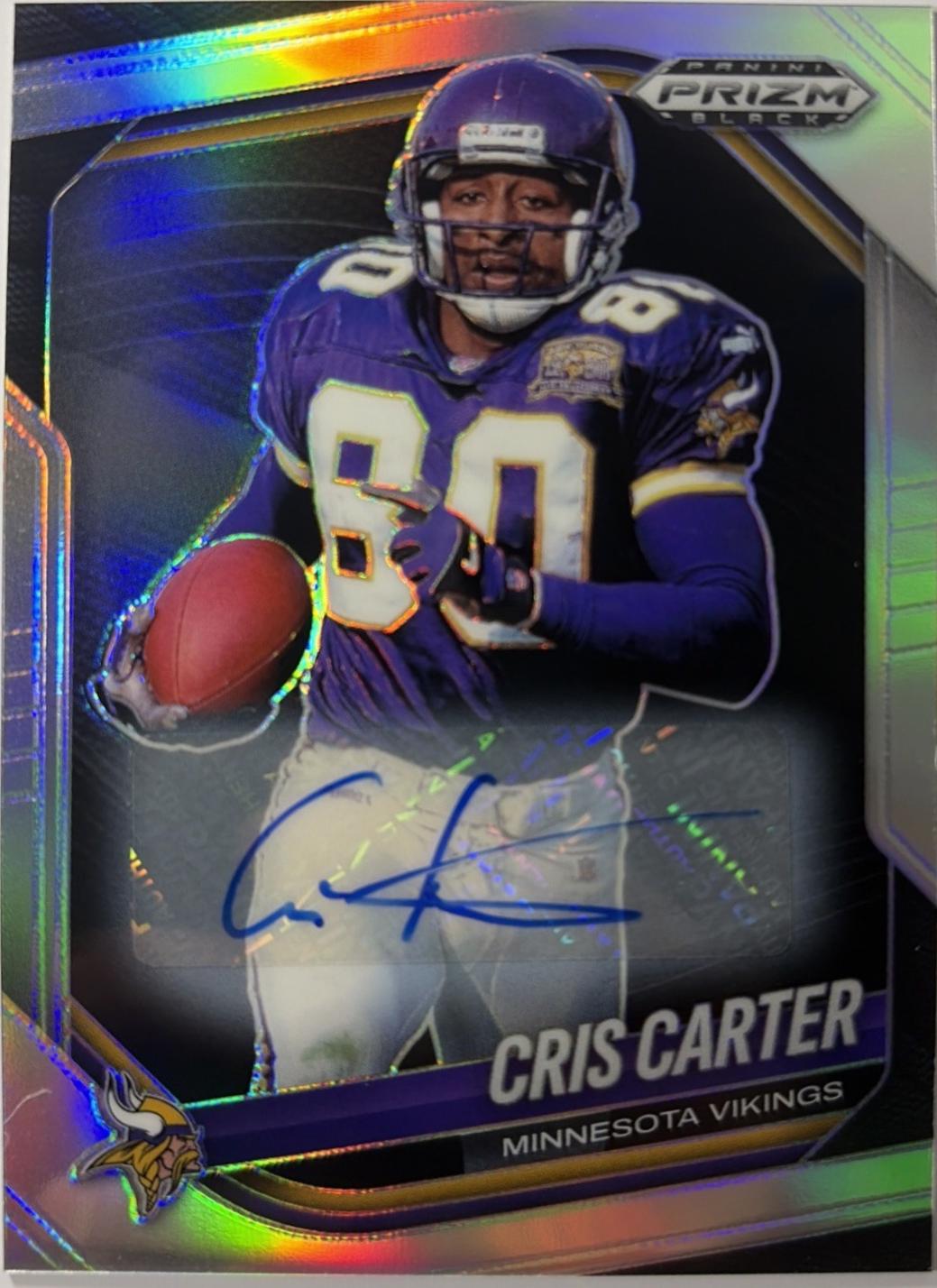 Cris Carter [Autograph Silver] #86