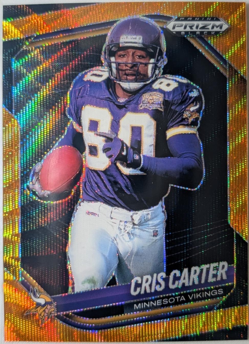 Cris Carter [Orange Wave] #86