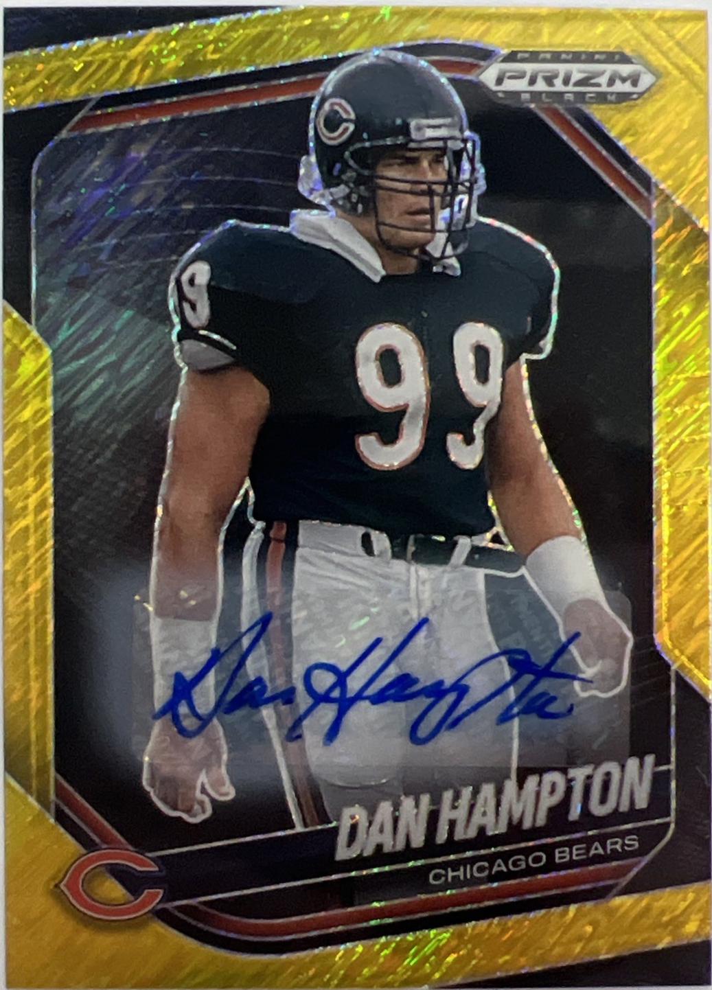 Dan Hampton [Autograph Gold Shimmer] #20