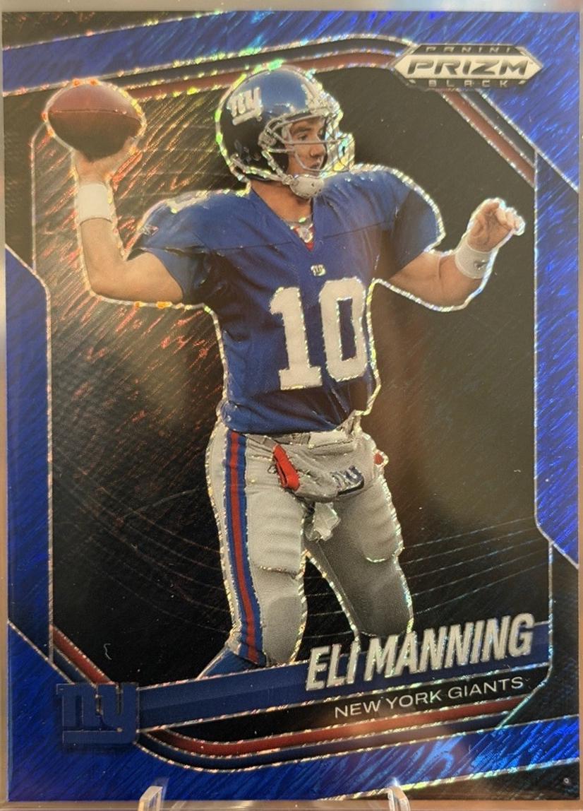 Eli Manning [Blue Shimmer] #102