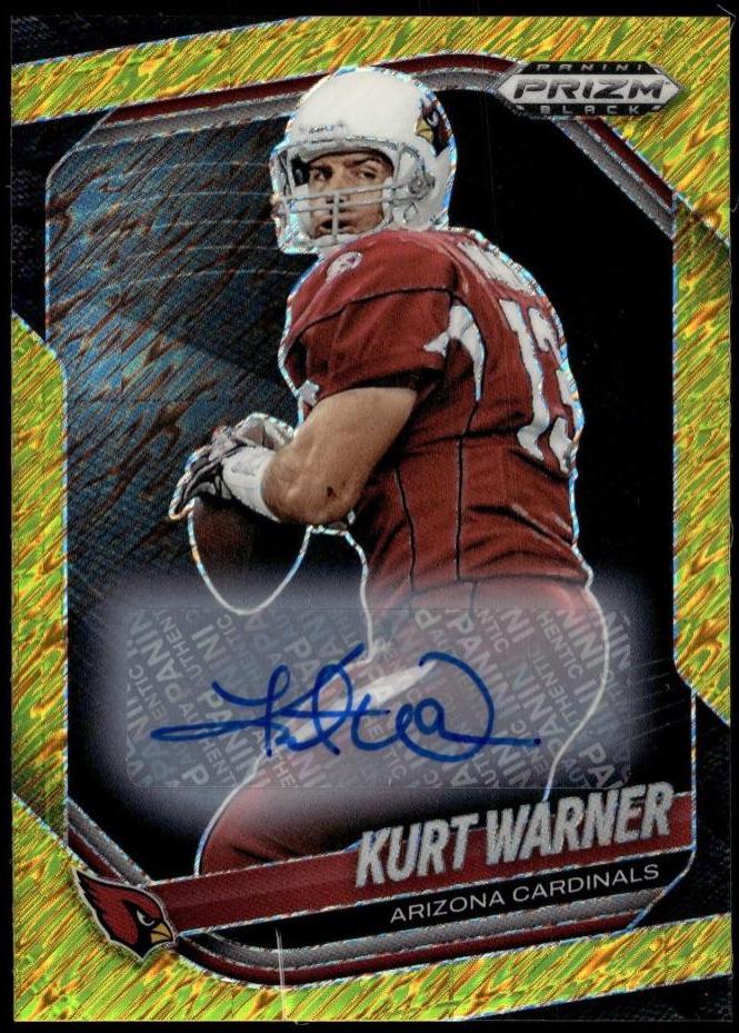 Kurt Warner [Autograph Gold Shimmer] #1
