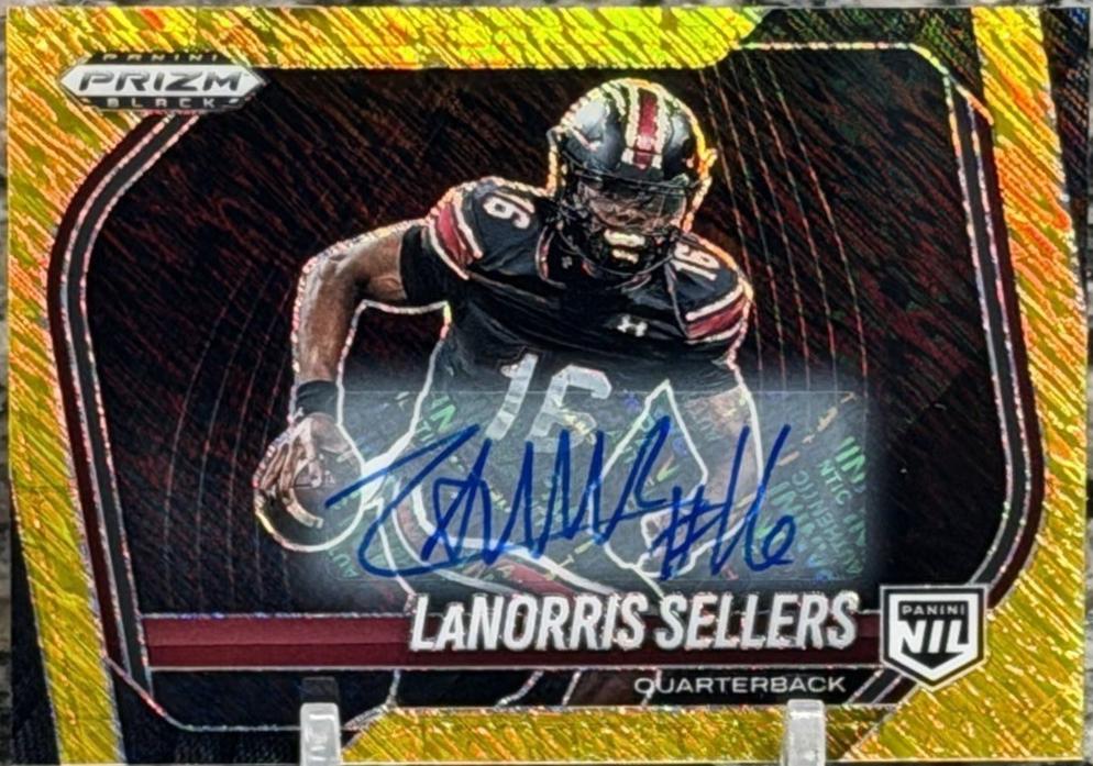 LaNorris Sellers [Gold Shimmer] #196