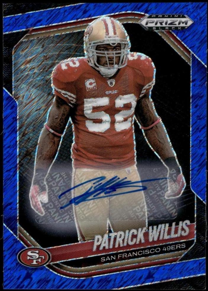Patrick Willis [Autograph Blue Shimmer] #131