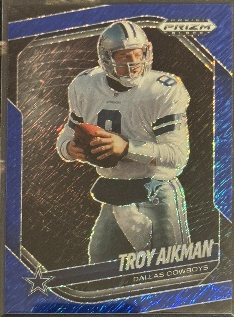 Troy Aikman [Blue Shimmer] #45