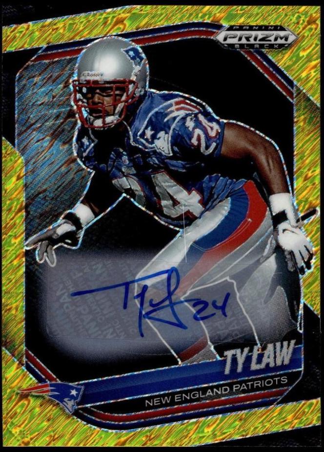 Ty Law [Autograph Gold Shimmer] #93