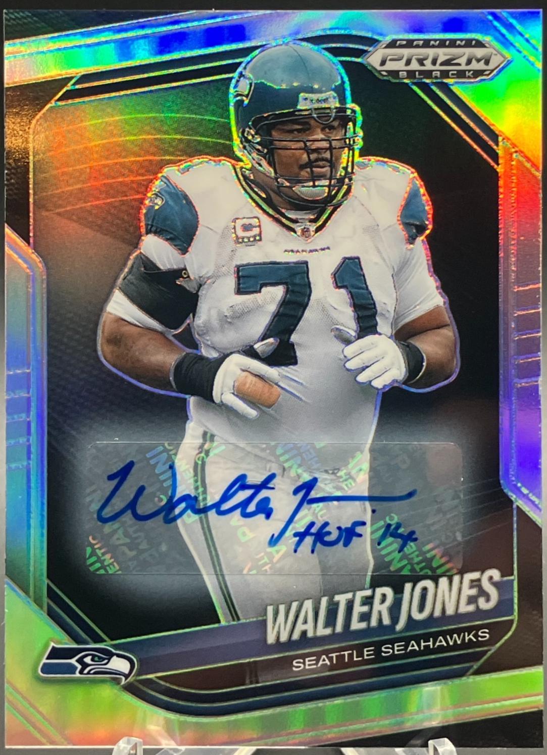 Walter Jones [Autograph Silver] #135