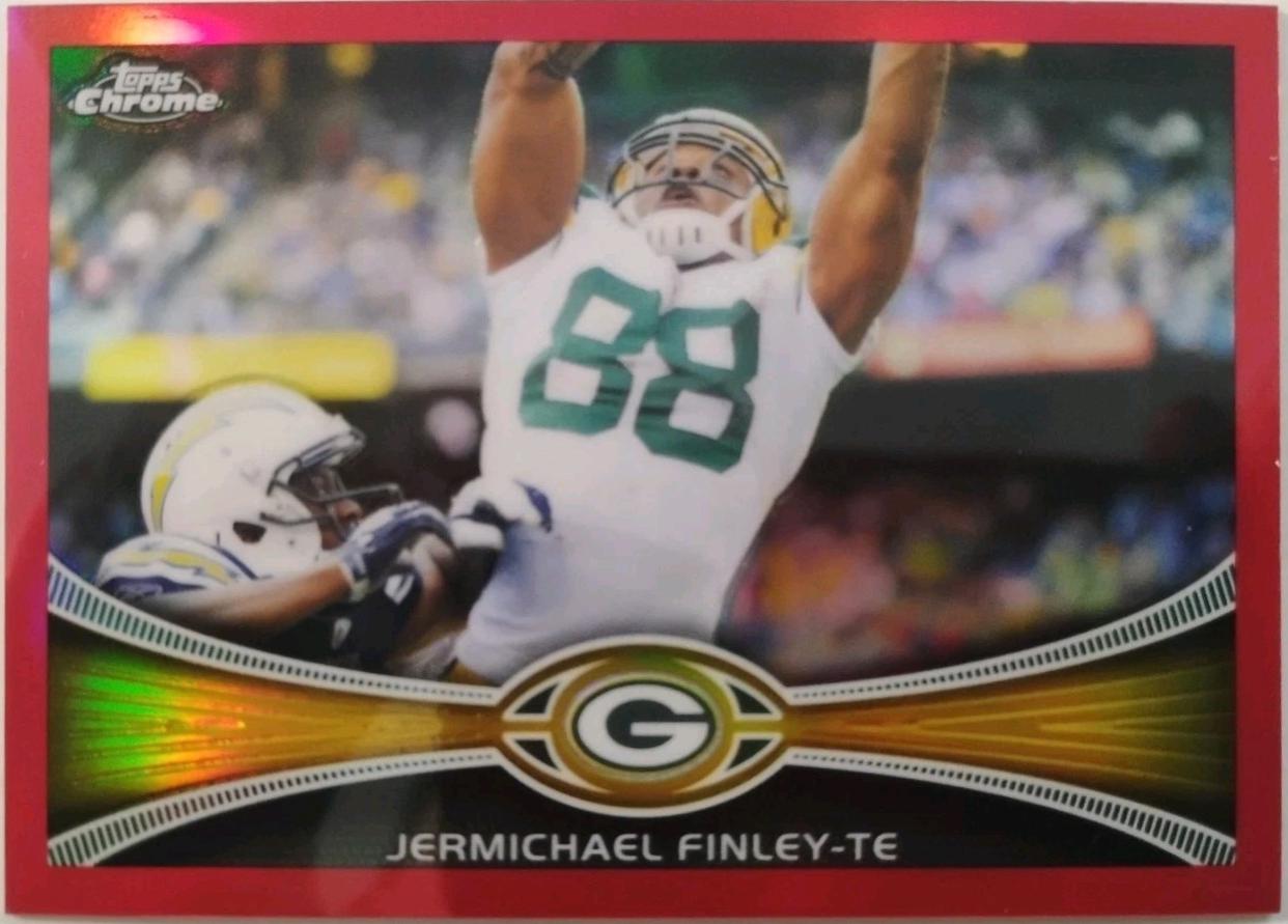 Jermichael Finley [Red Refractor] #64