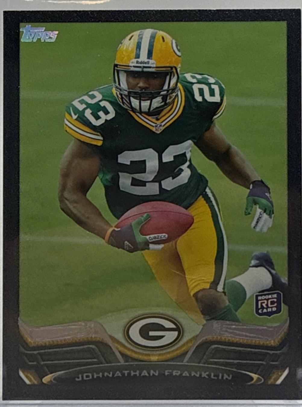 Johnathan Franklin [Holding Ball Black] #145