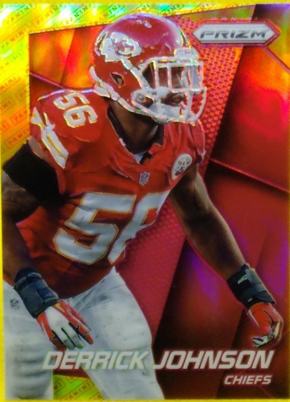 Derrick Johnson [Panini Logo Prizm] #88
