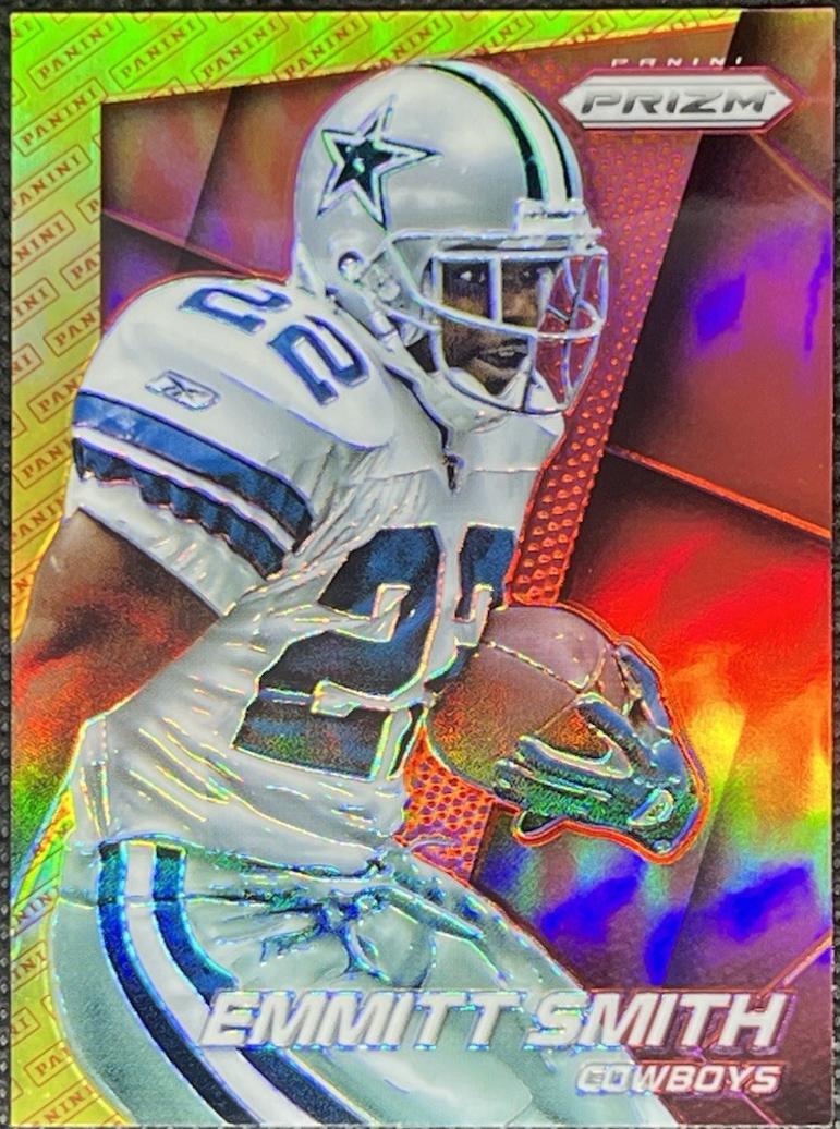 Emmitt Smith [Panini Logo Prizm] #155