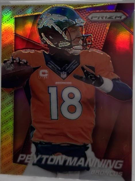 Peyton Manning [Panini Logo Prizm] #58
