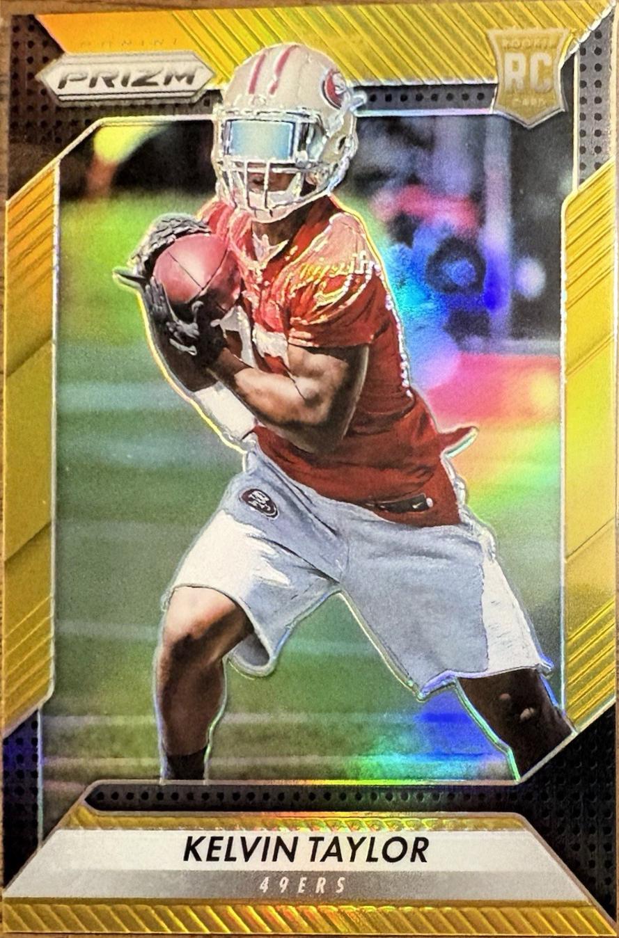 Kelvin Taylor [Gold Prizm] #249