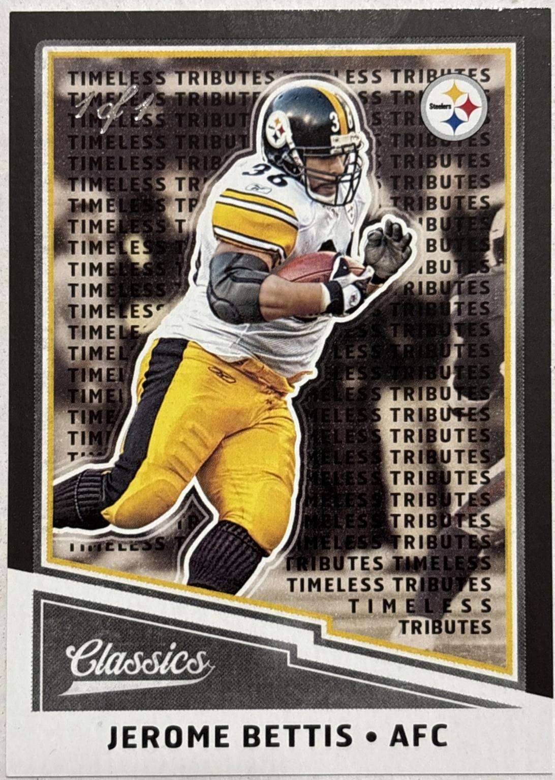 Jerome Bettis [Timeless Tributes Orange] #165