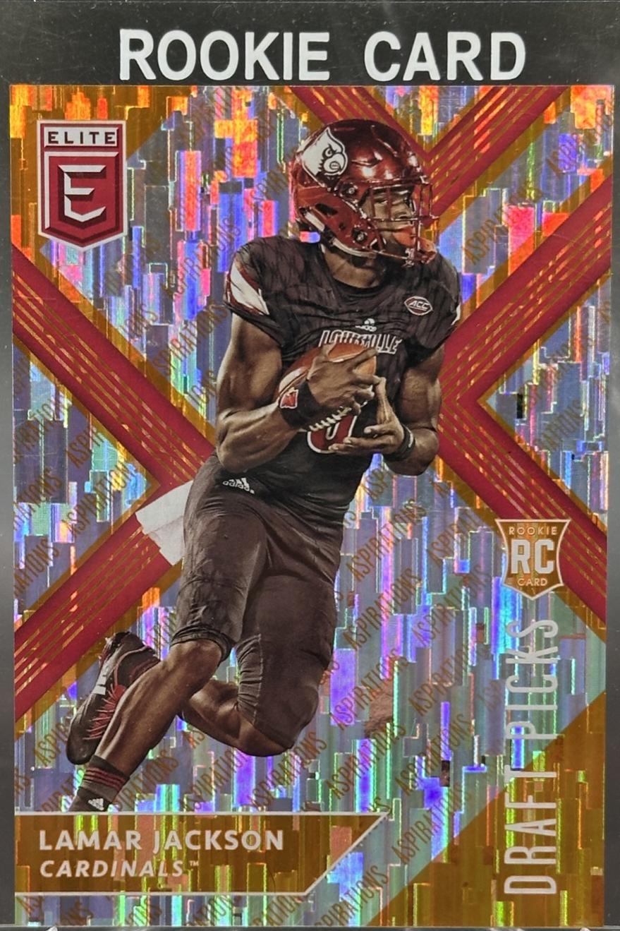 Lamar Jackson [Variation Aspirations Emerald] #104