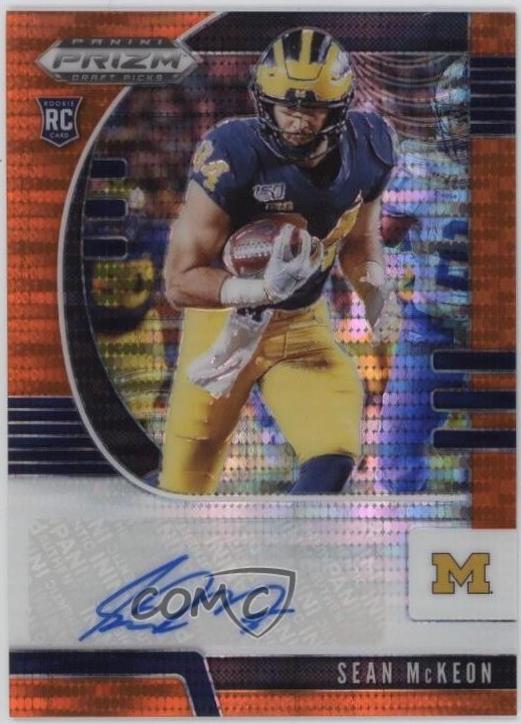Sean McKeon [Autograph Orange Pulsar Prizm] #207