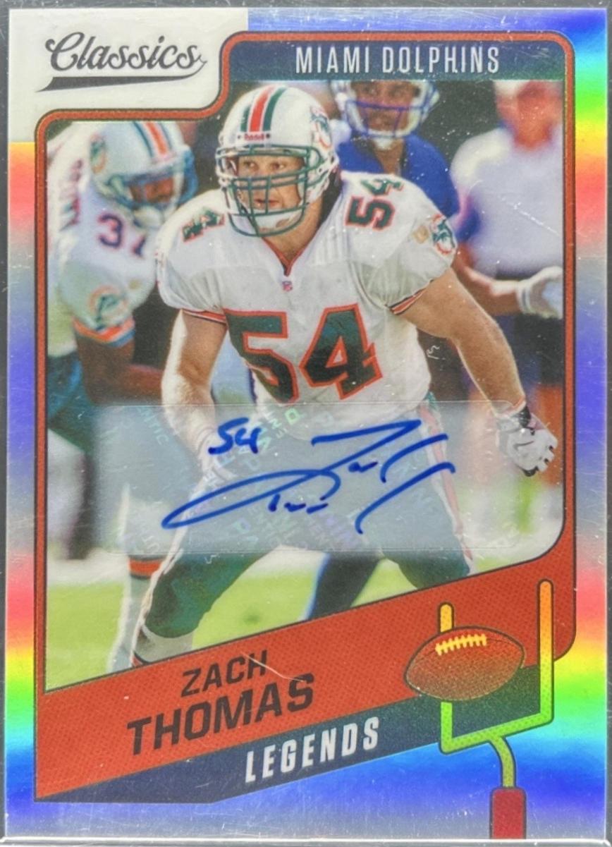 Zach Thomas [Premium Edition Significant Signature] #140