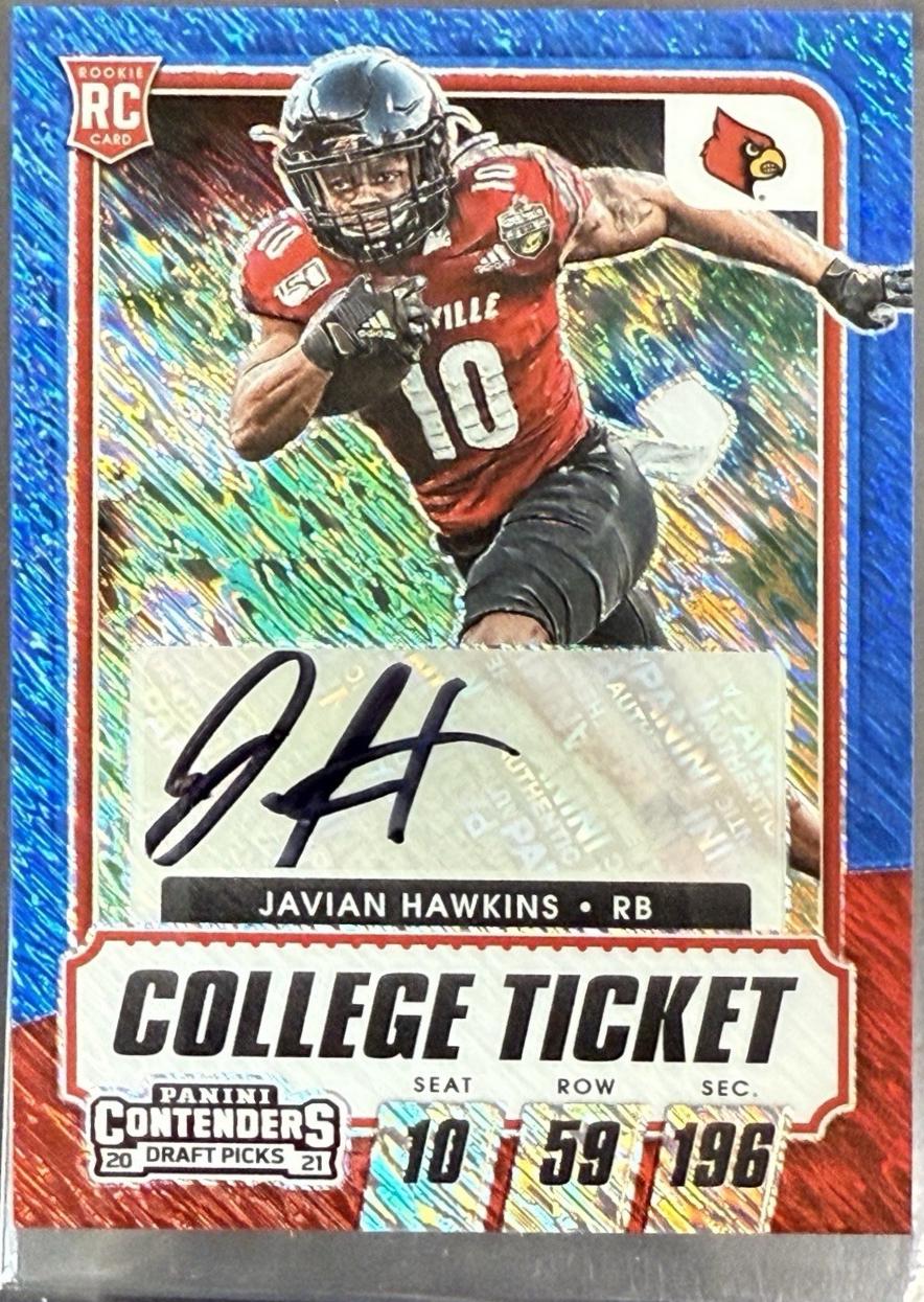 Javian Hawkins [Autograph Campus Ticket] #122