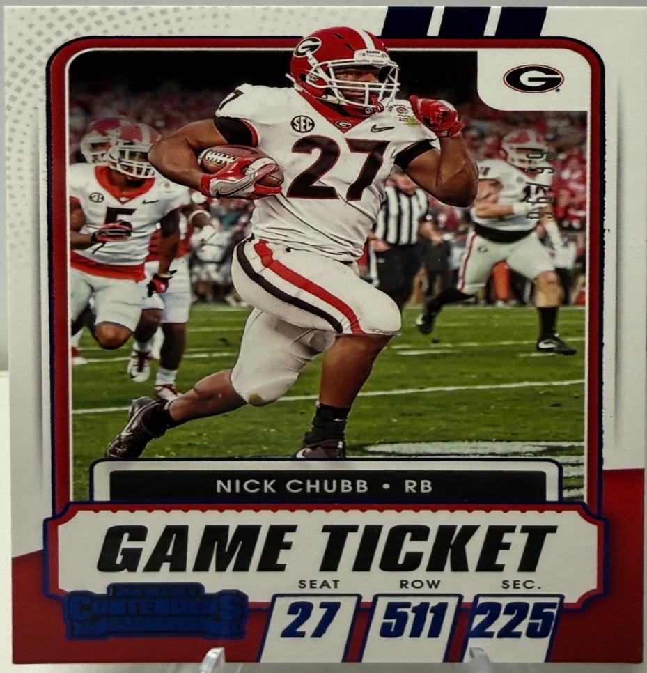 Nick Chubb [Blue] #52