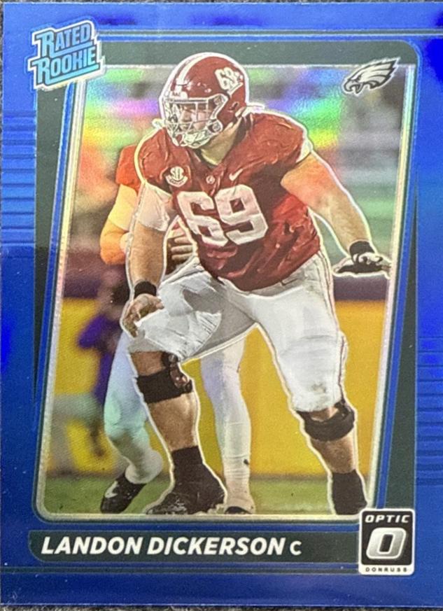 Landon Dickerson [Optic Preview Blue] #P-305