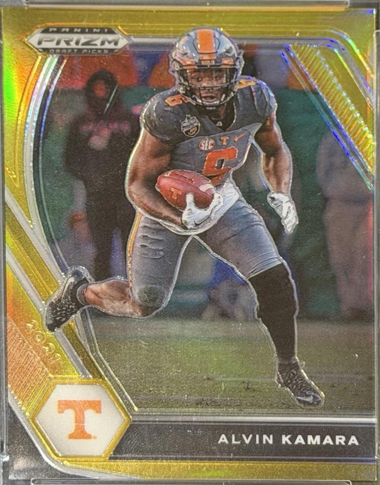 Alvin Kamara [Gold Prizm] #39