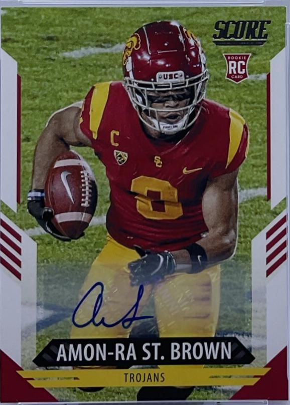 Amon Ra St. Brown [Signature First Down] #330