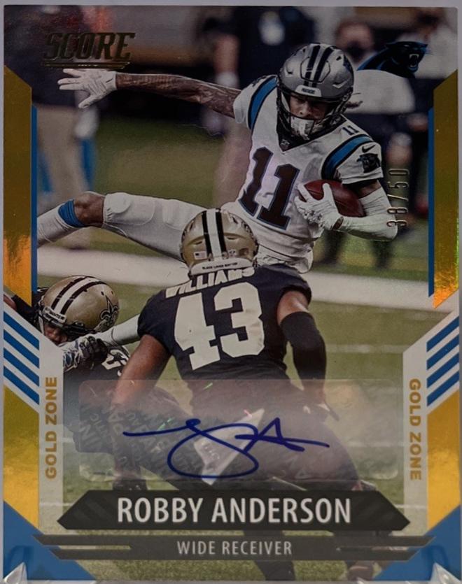 Robby Anderson [Signature Gold Zone] #199