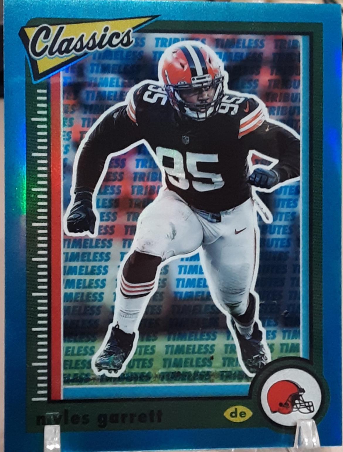 Myles Garrett [Timeless Tributes Blue] #24