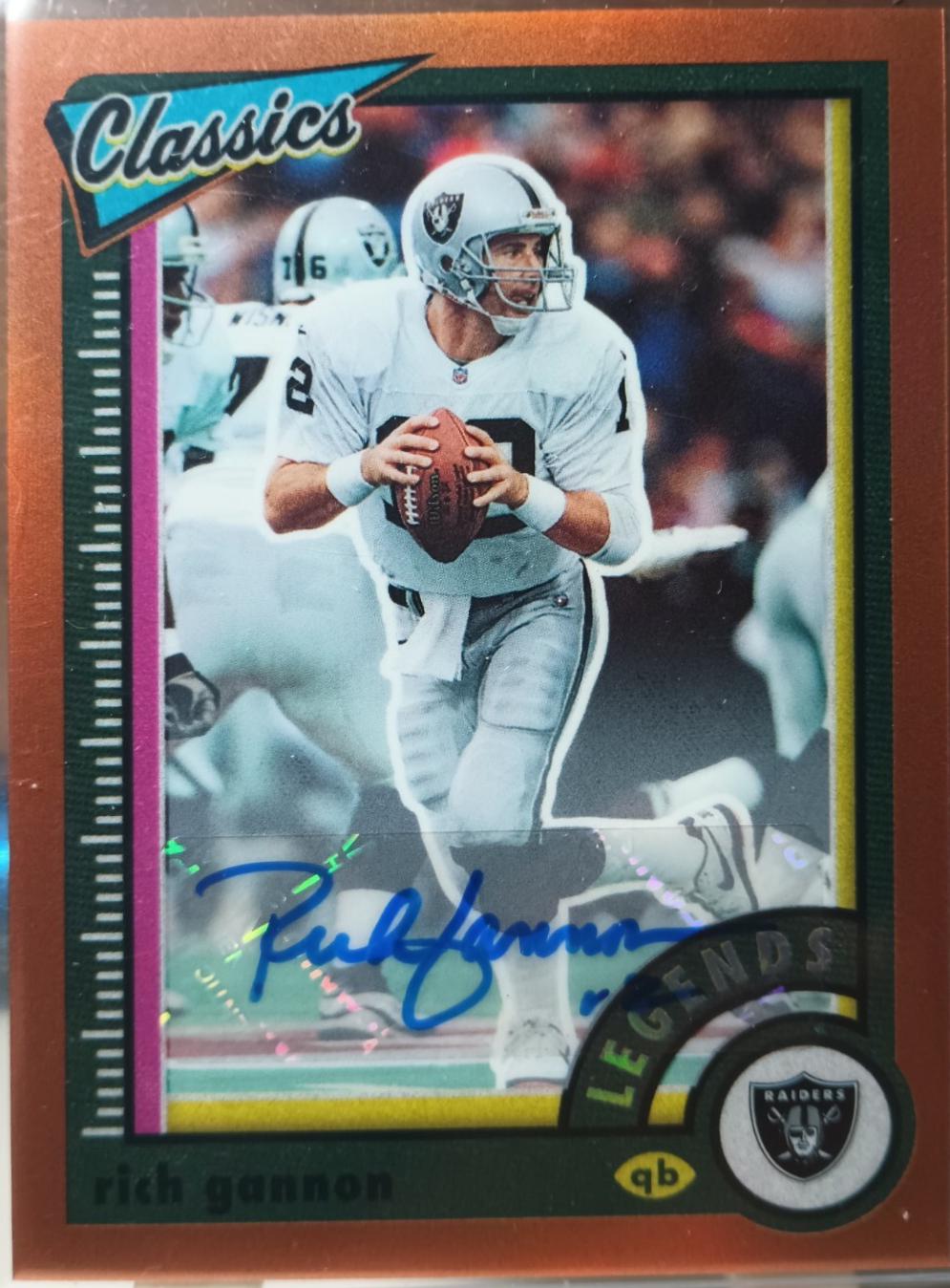 Rich Gannon [Premium Significant Signature Orange] #146