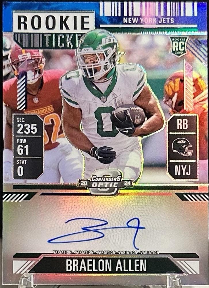 Braelon Allen [Nebula Autograph] #115
