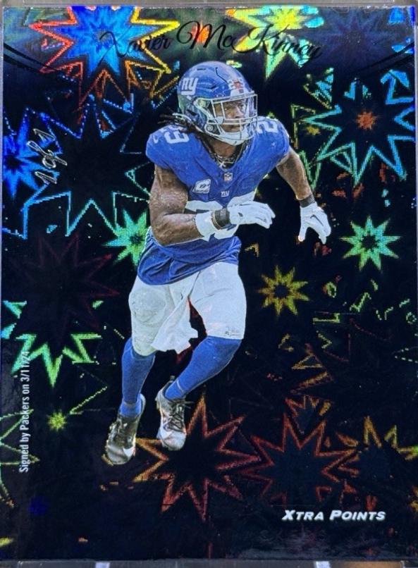 Xavier McKinney [Black Xtra Points] #111