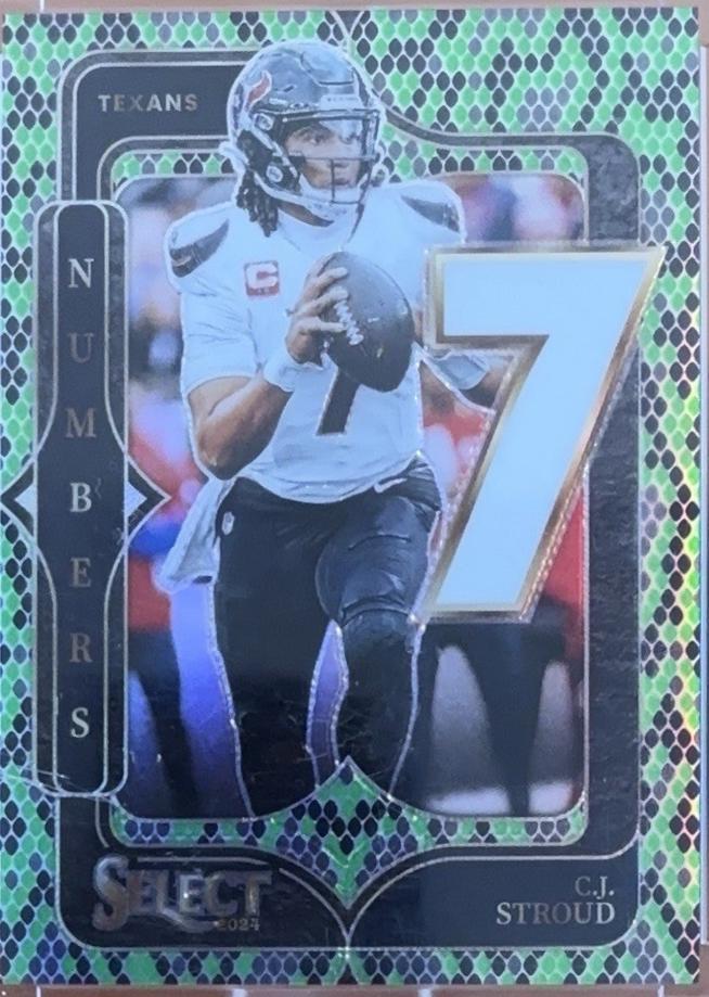 C.J. Stroud [Green Black Snakeskin Prizm] #18