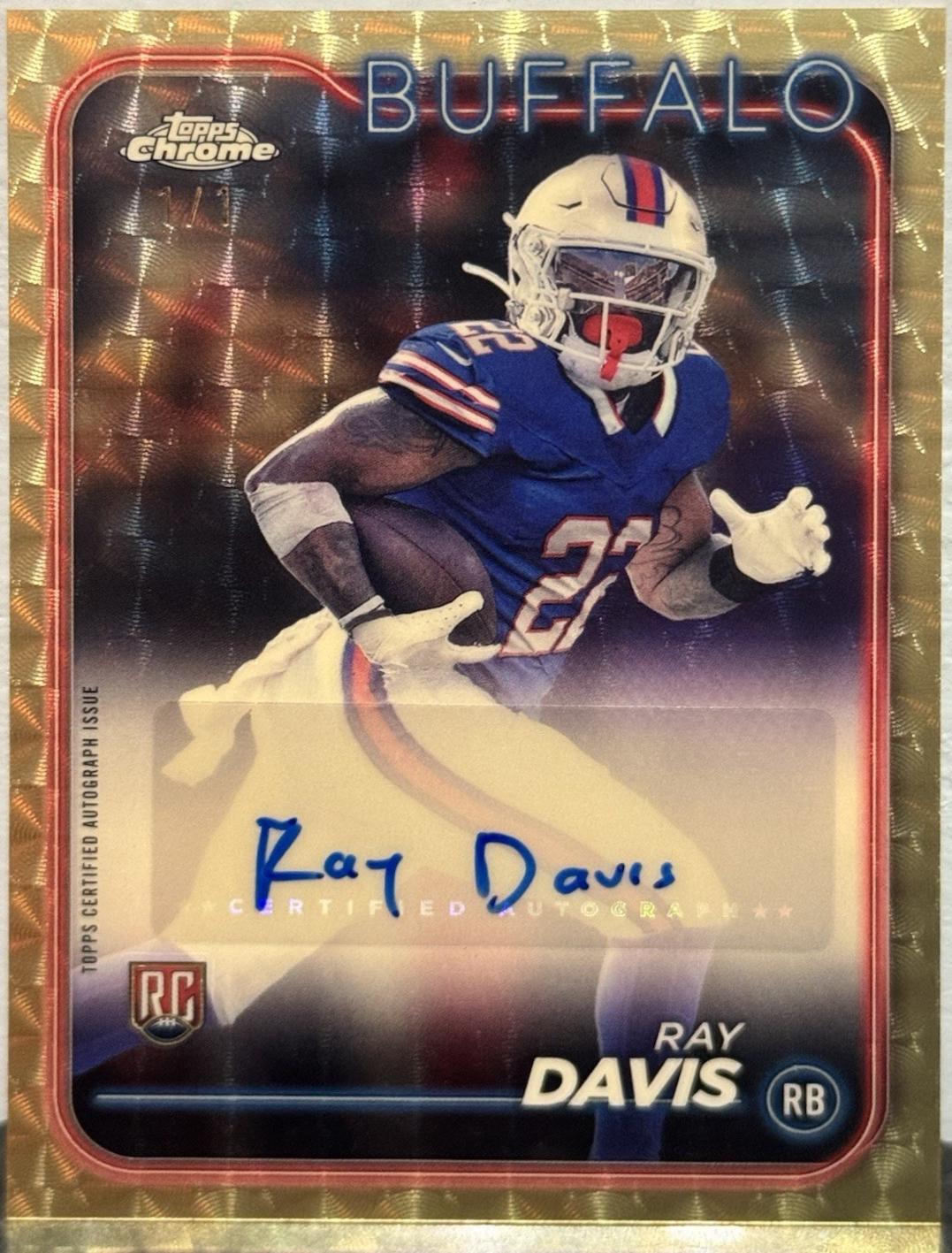 Ray Davis [Superfractor] #RA-RDA