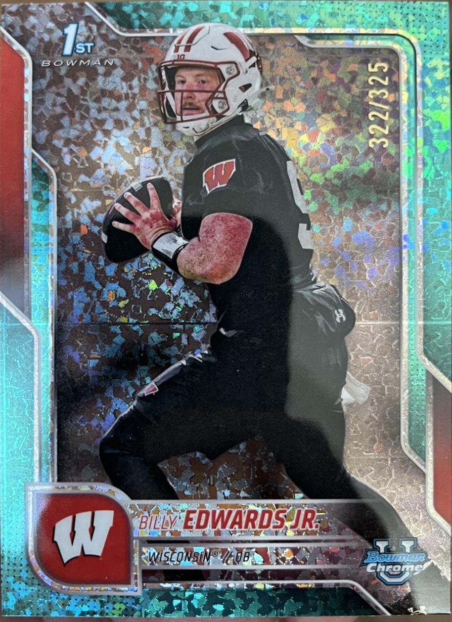 Billy Edwards Jr. [Aqua Mini-Diamond Refractor] #8