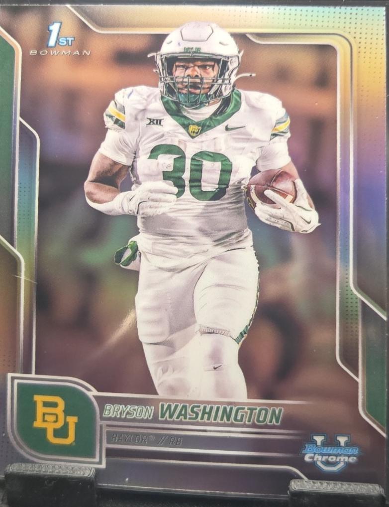 Bryson Washington [Refractor] #56