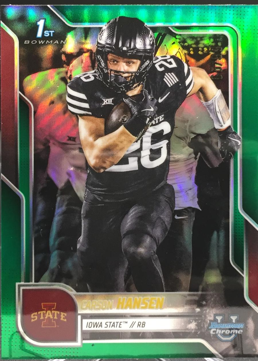 Carson Hansen [Green Refractor] #55