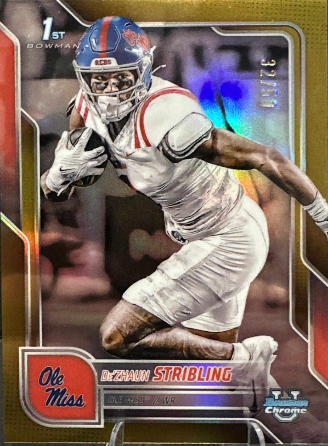 De'Zhaun Stribling [Gold Refractor] #182
