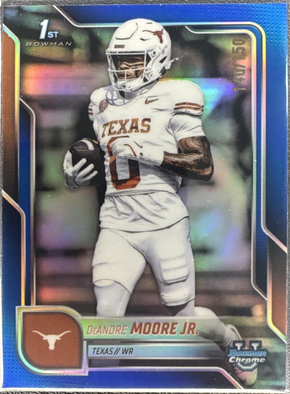 DeAndre Moore Jr. [Blue Refractor] #183