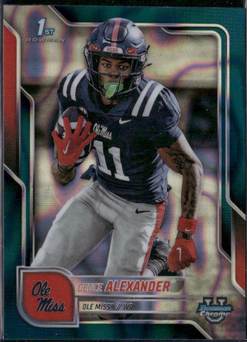 Deuce Alexander [Teal Lava Refractor] #81