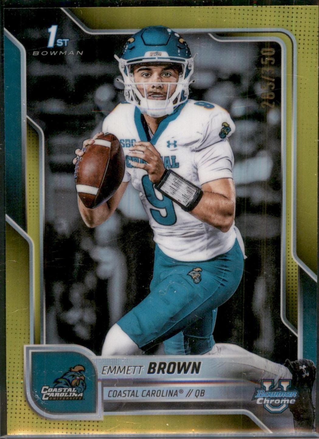 Emmett Brown [Yellow Refractor] #199