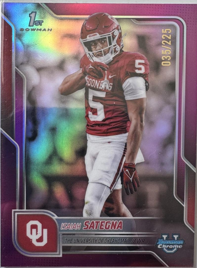 Isaiah Sategna [Fuchsia Refractor] #48