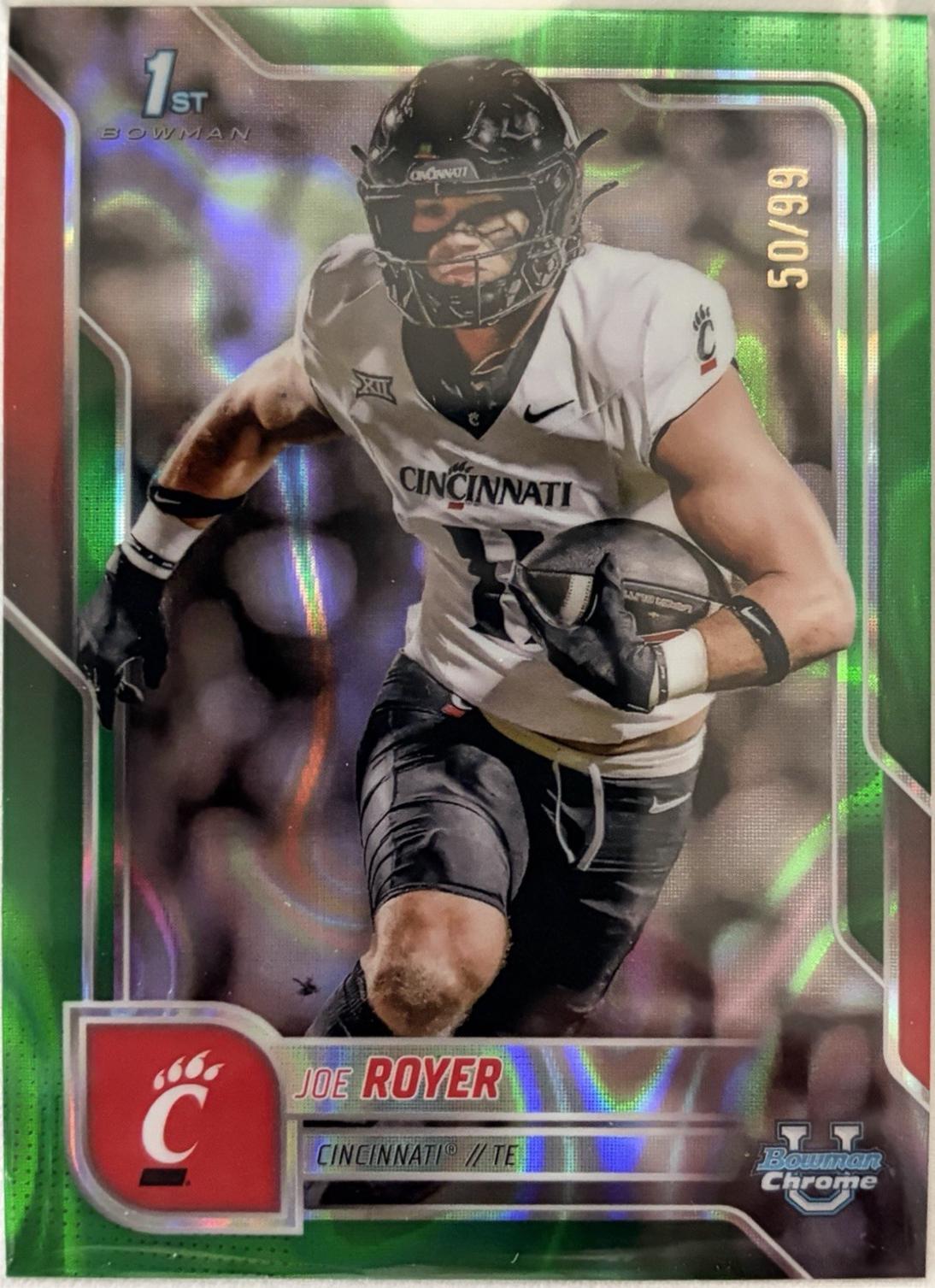 Joe Royer [Green Lava Refractor] #120