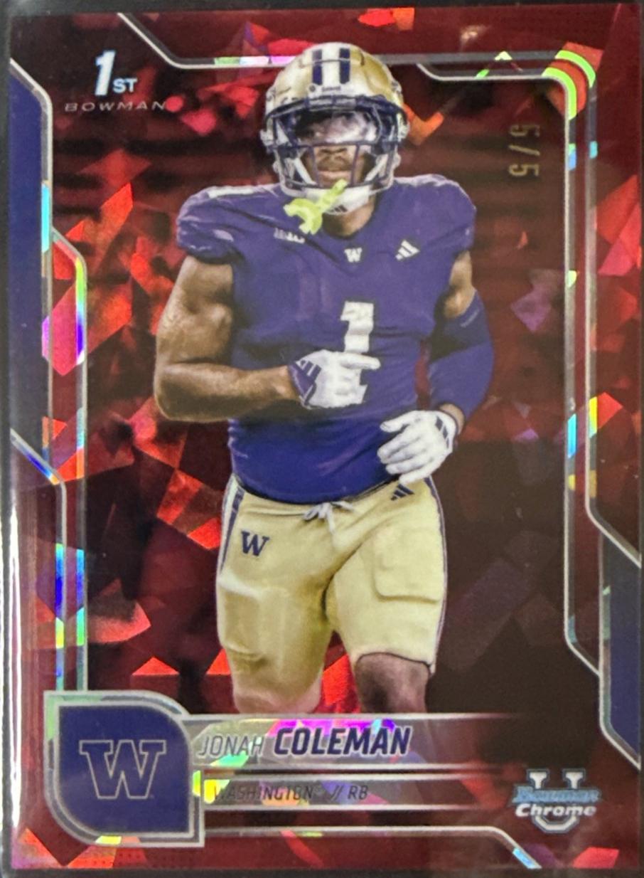 Jonah Coleman [Red Sapphire] #18