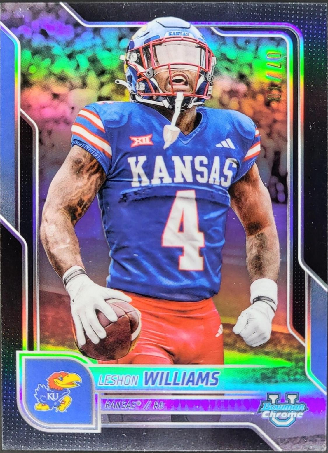 Leshon Williams [Black Refractor] #146