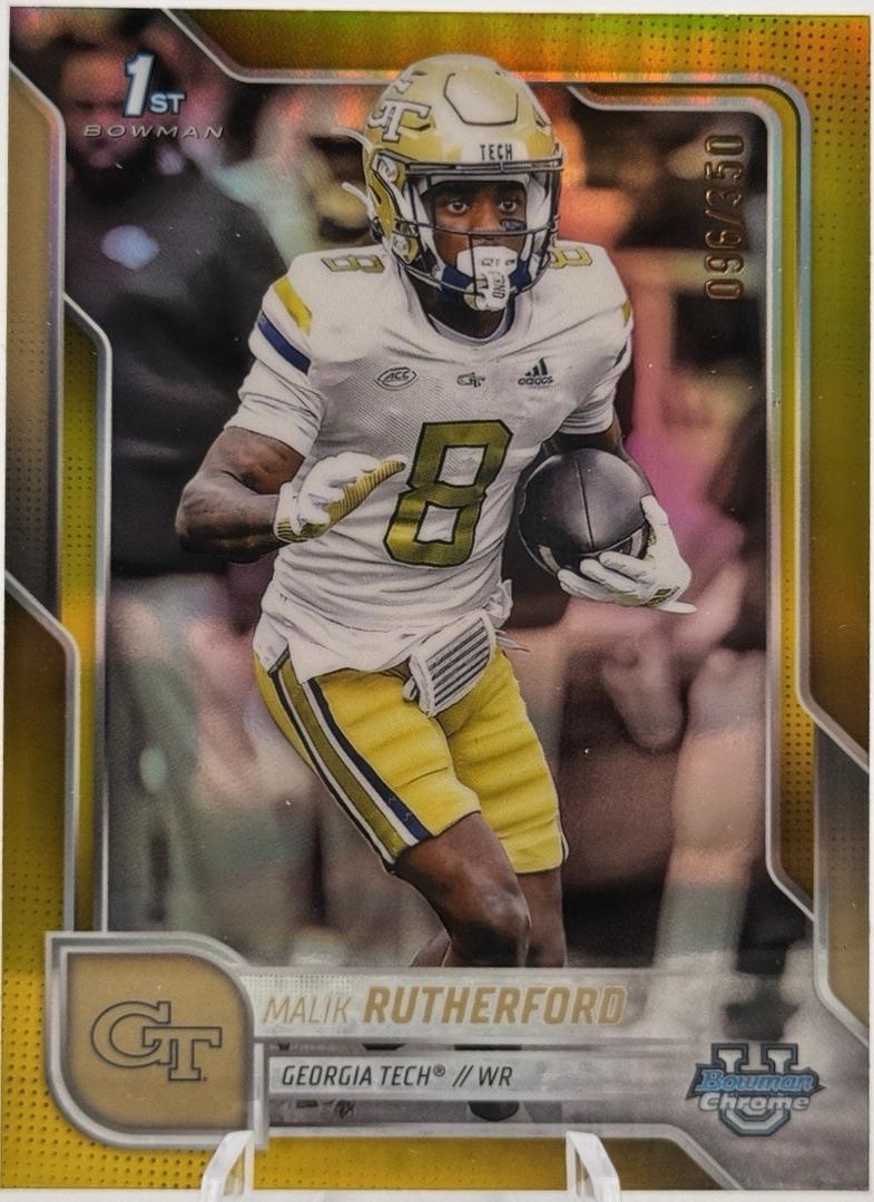 Malik Rutherford [Yellow Refractor] #23