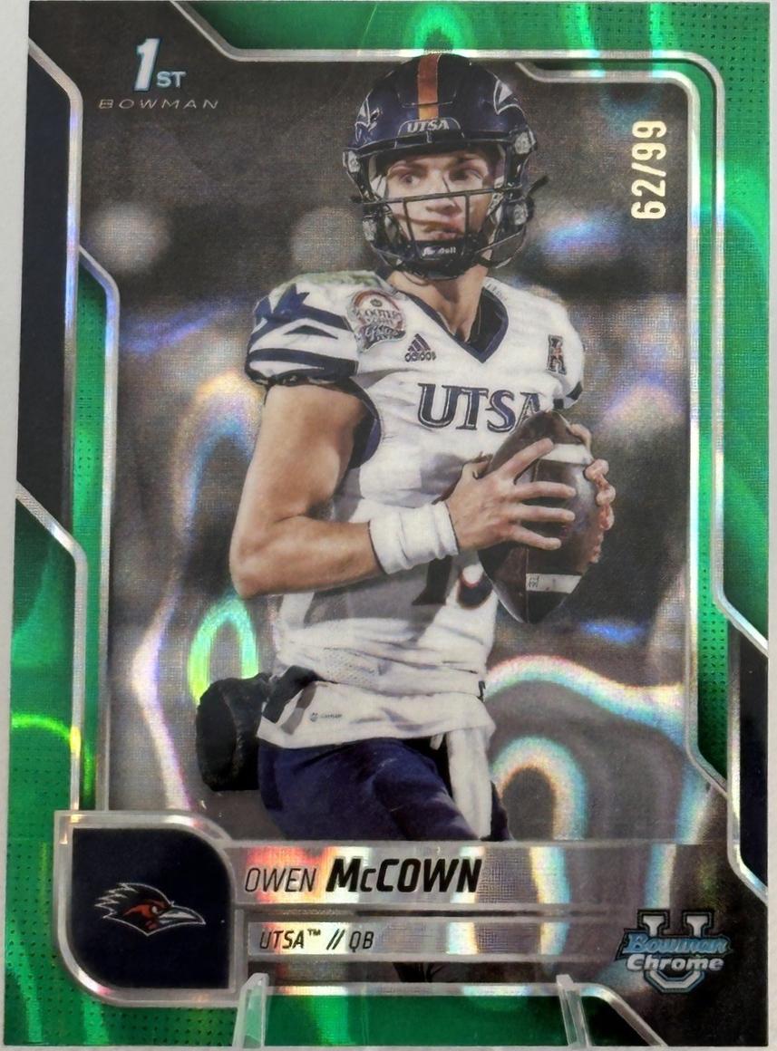 Owen McCown [Green Lava Refractor] #145