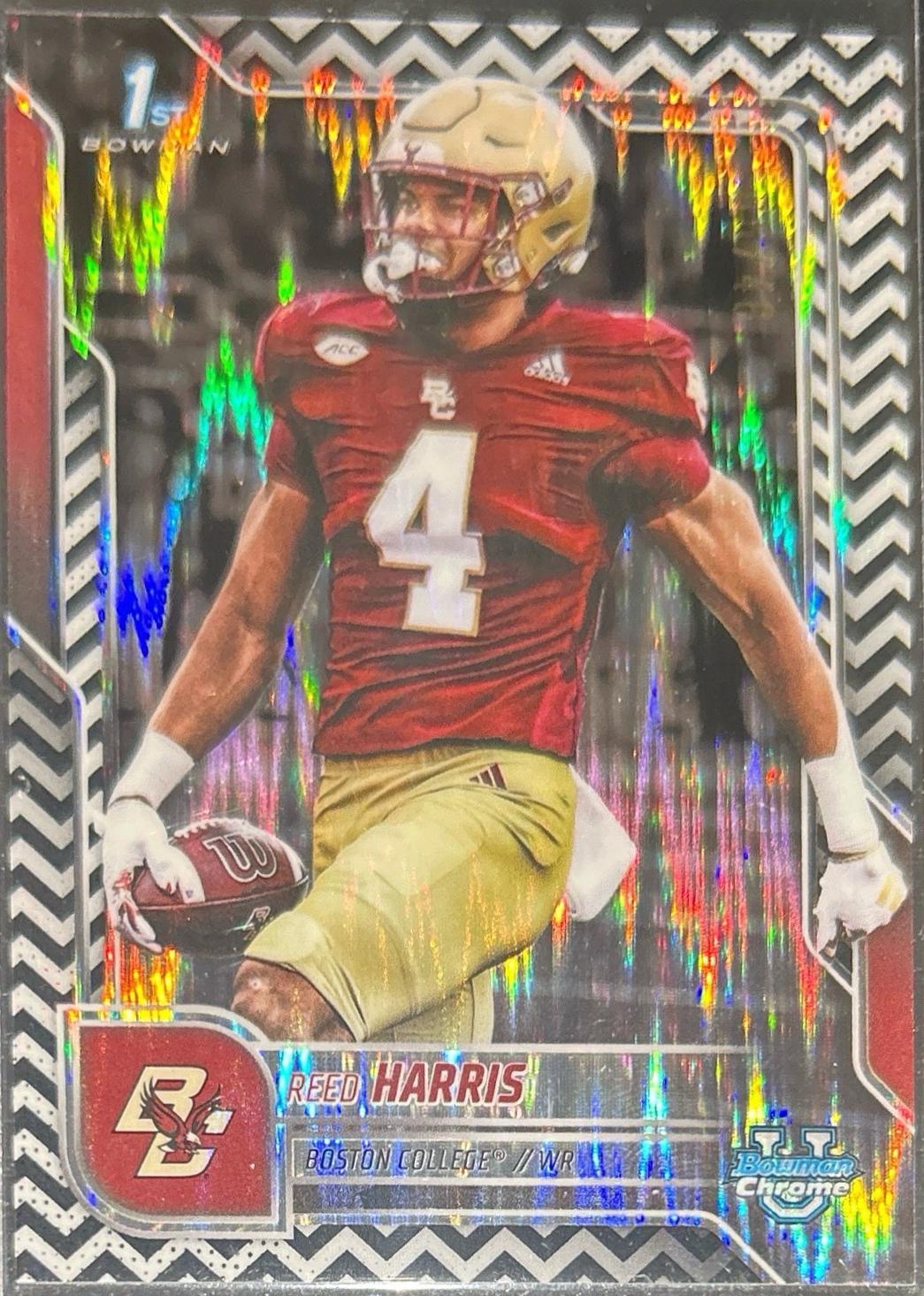 Reed Harris [Black White Stealth Refractor] #93