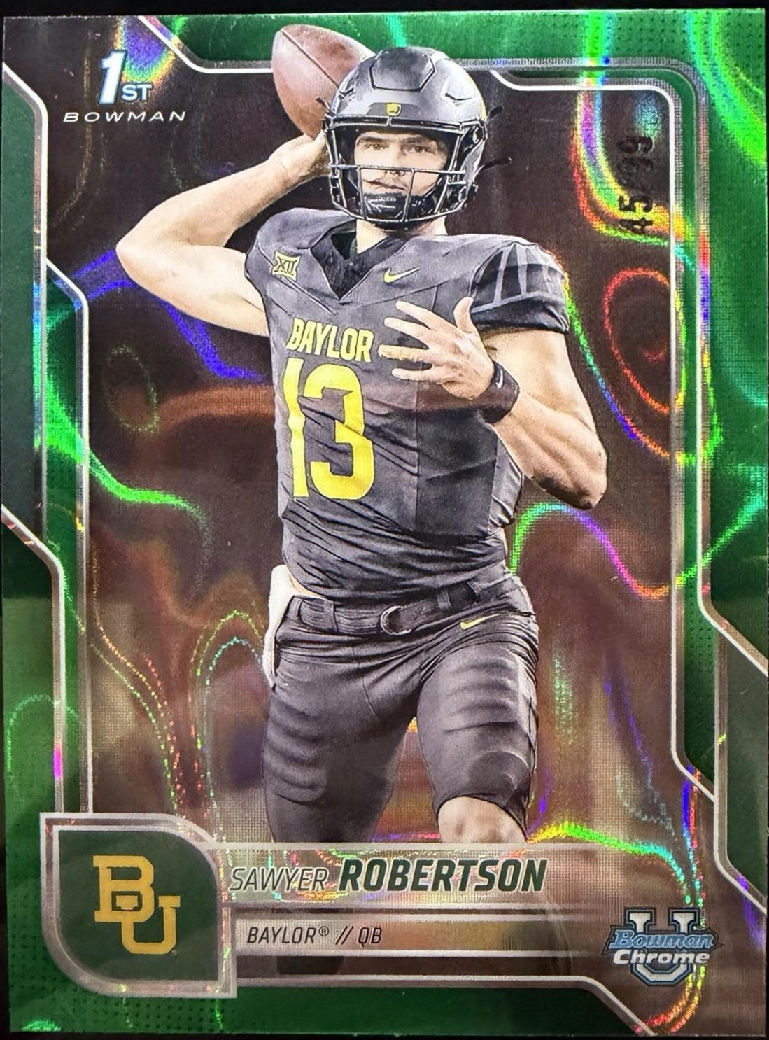 Sawyer Robertson [Green Lava Refractor] #33