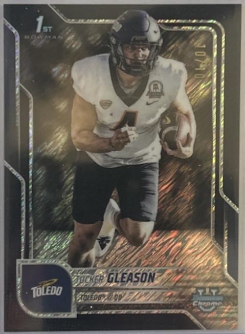 Tucker Gleason [Black Shimmer Refractor] #9